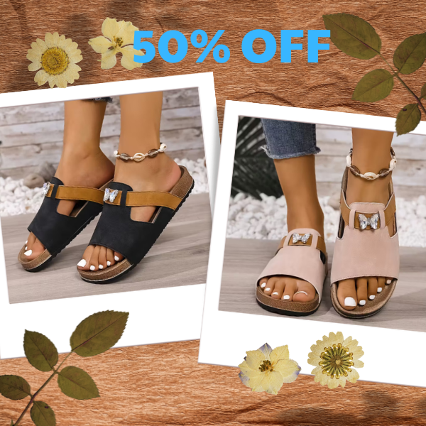 Women's Retro Thick-Soled Bixson Sandals