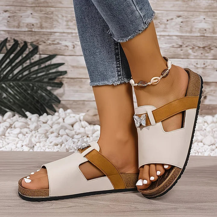 Women's Retro Thick-Soled Bixson Sandals