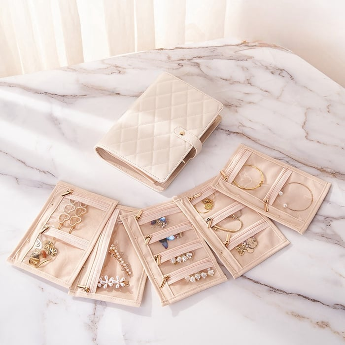 Travel Jewelry Organizer Case