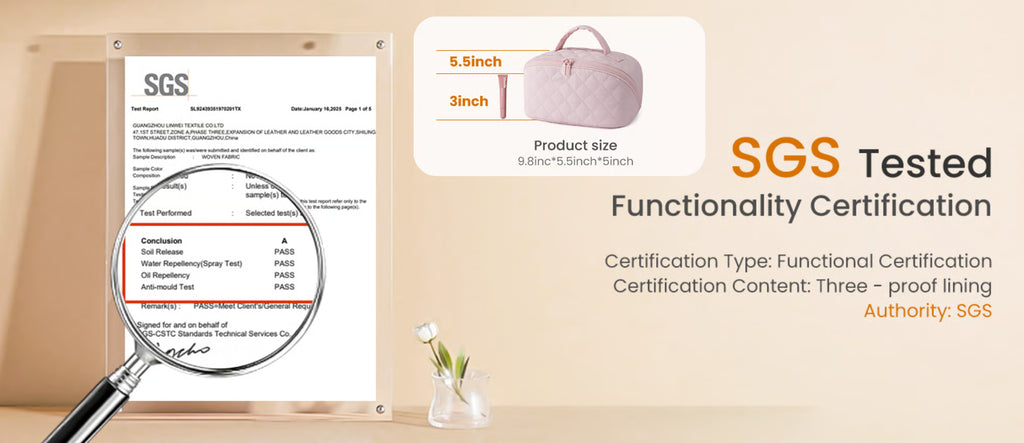 Makeup Bag™ Travel Toiletry Bag for Women