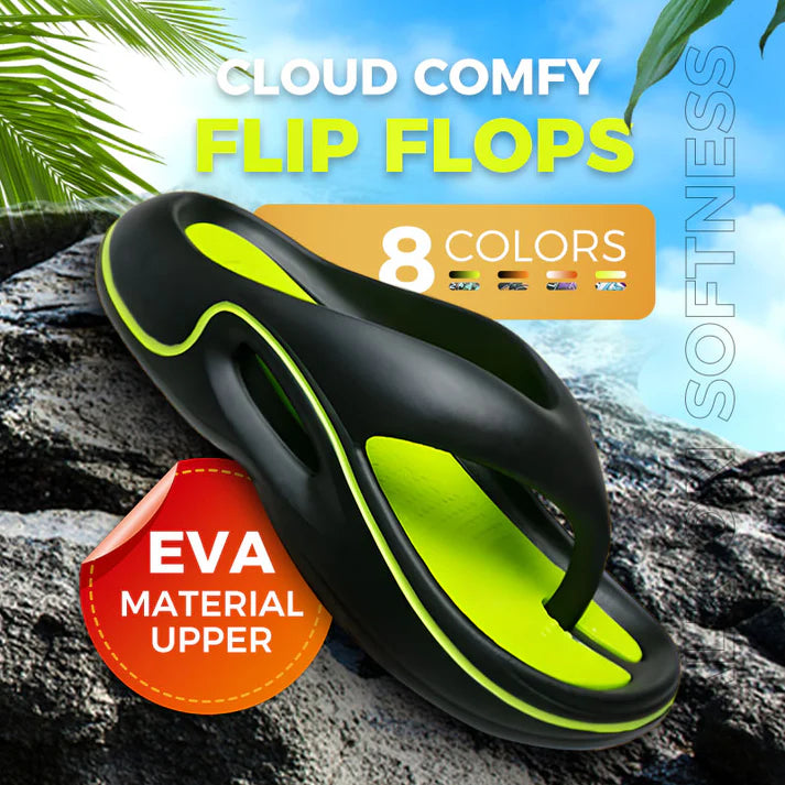 🏖️ Comfortable Summer Flip Flops with Thick Soles