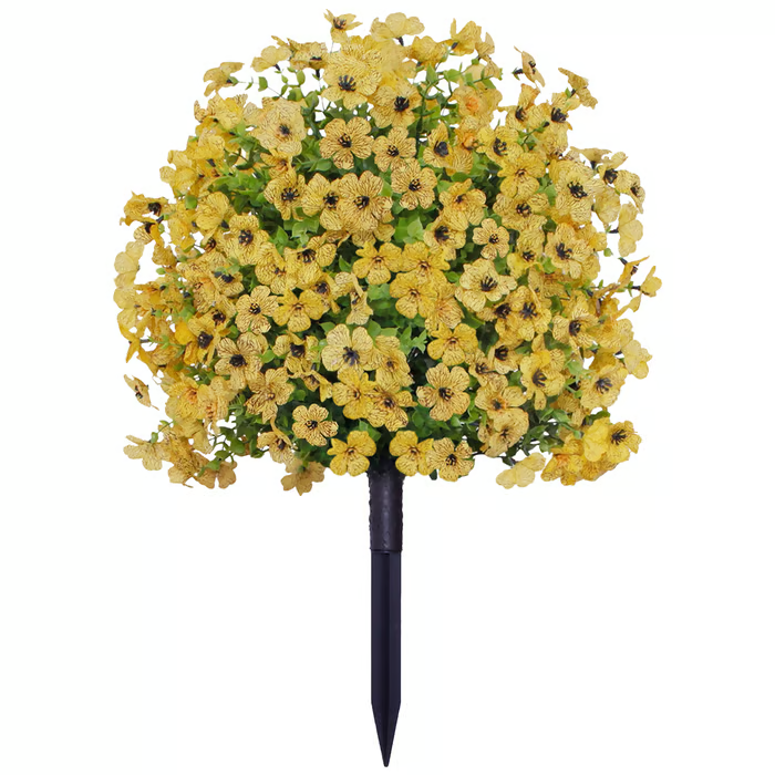 Outdoor/Indoor UV Resistant & Waterproof Artificial Flower Decor ✅