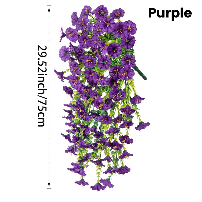 Best Store - 🌺UV Resistant Hanging Artificial Morning Glory Vine 💖