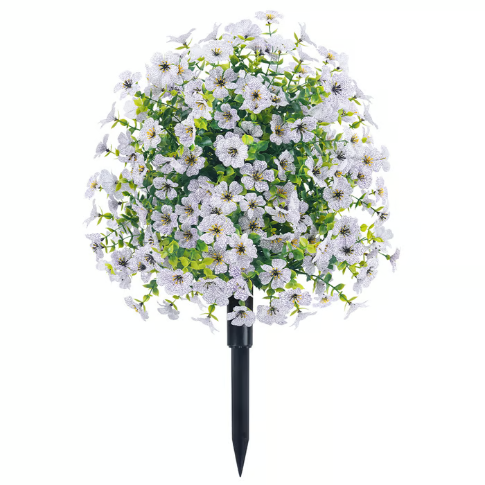 Outdoor/Indoor UV Resistant & Waterproof Artificial Flower Decor ✅