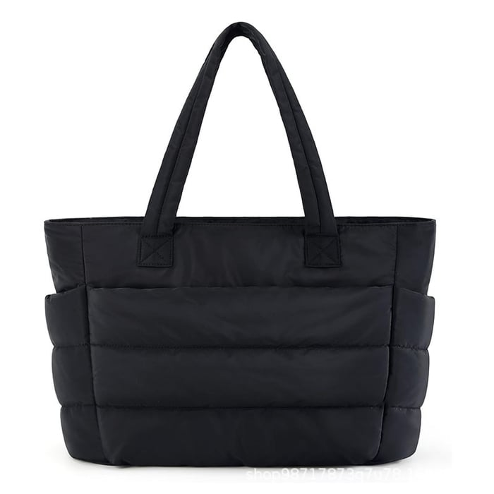 Large Tote Bag With Zipper