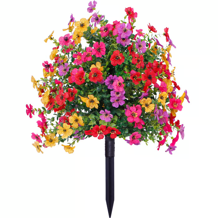 Outdoor/Indoor UV Resistant & Waterproof Artificial Flower Decor ✅