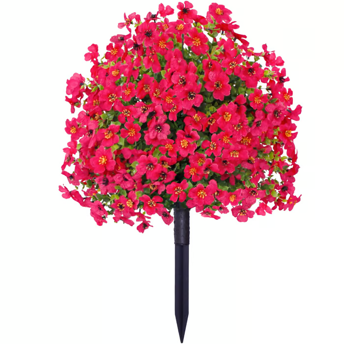 Outdoor/Indoor UV Resistant & Waterproof Artificial Flower Decor ✅