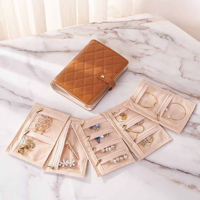 Travel Jewelry Organizer Case