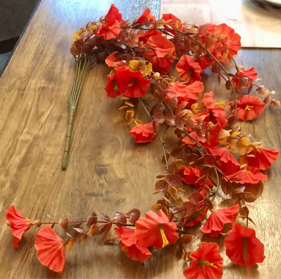 Best Store - 🌺UV Resistant Hanging Artificial Morning Glory Vine 💖