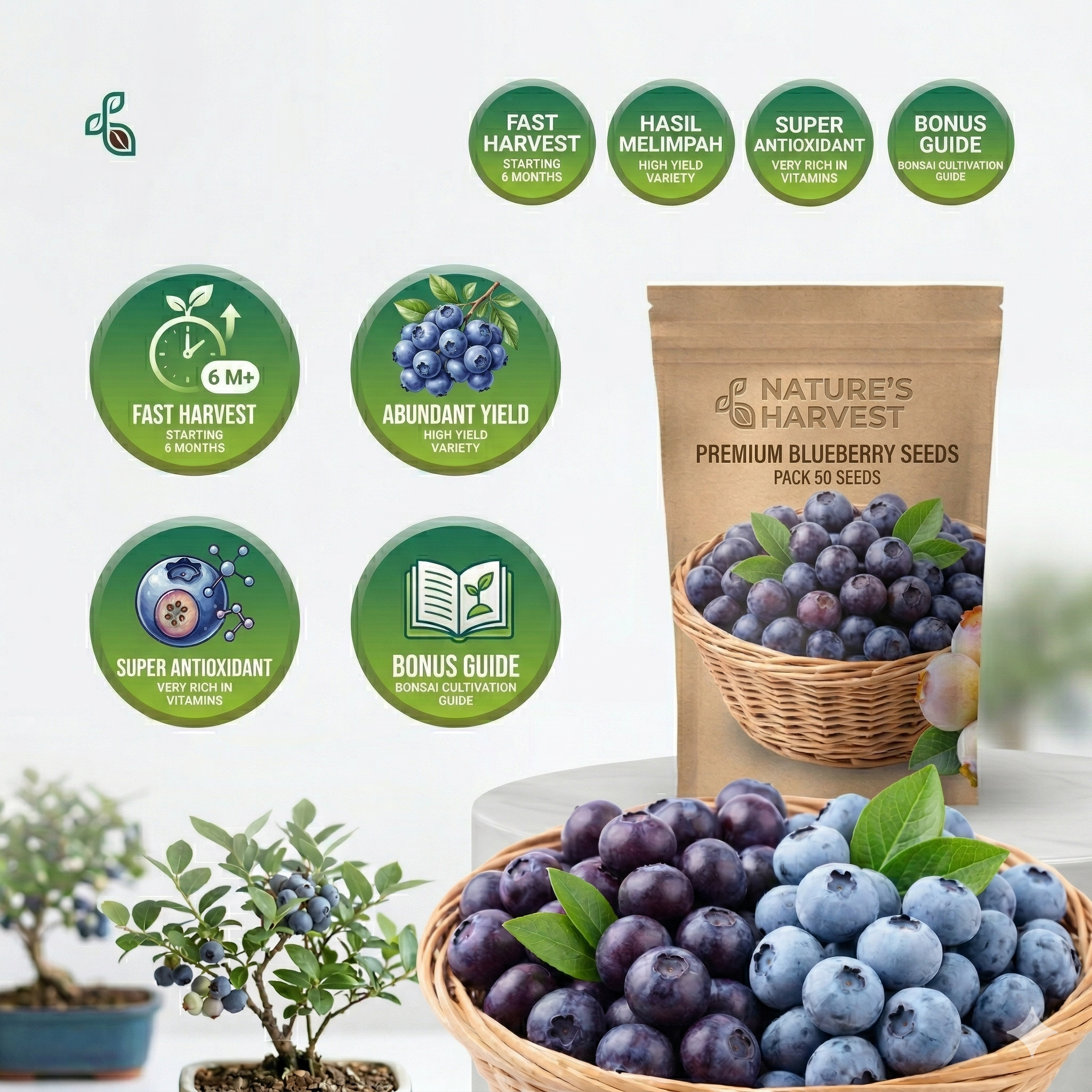 Premium Sweet Fruit Seeds for Your Home Garden