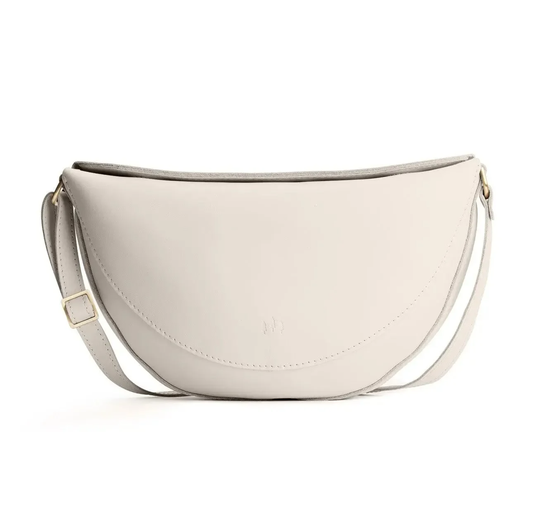 Leather Koala Sling Bag — Adjustable Strap, Magnetic Closure