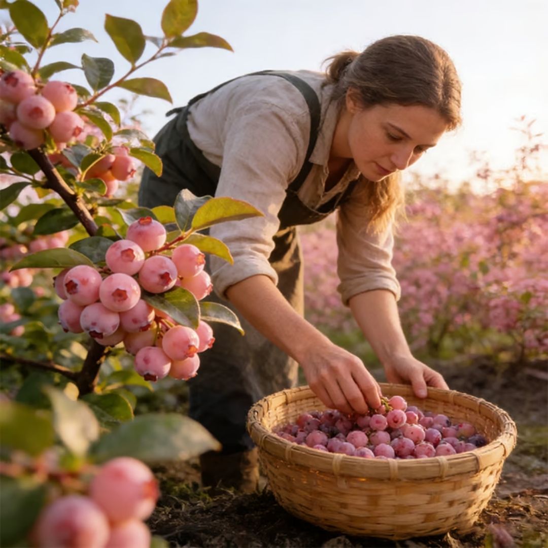 Premium Pink Blueberry Seeds -😋A Uniquely Delightful Taste
