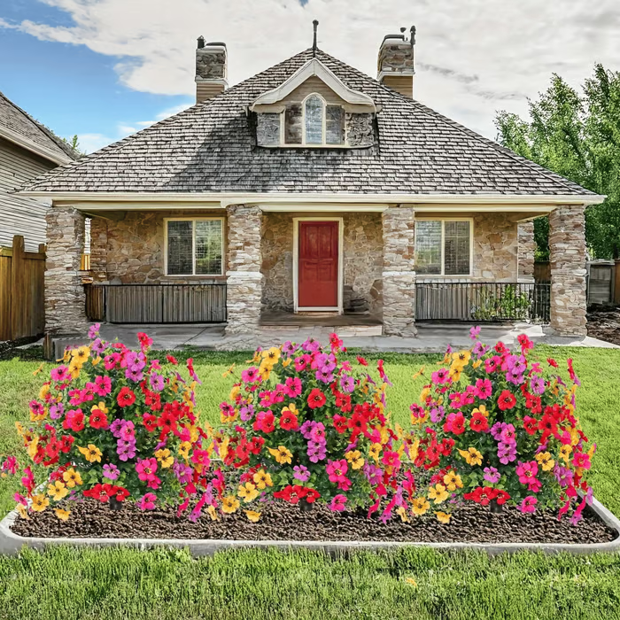 Outdoor/Indoor UV Resistant & Waterproof Artificial Flower Decor ✅