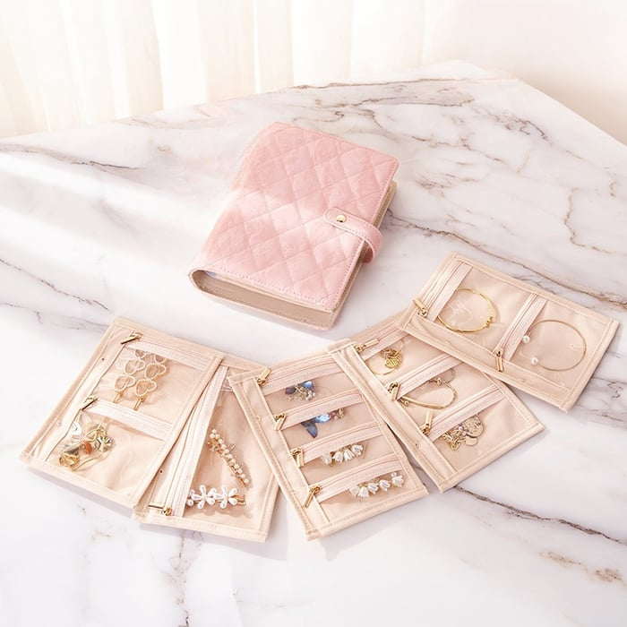 Travel Jewelry Organizer Case