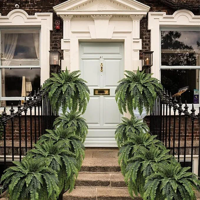 UV-Resistant Lifelike Artificial Boston Fern